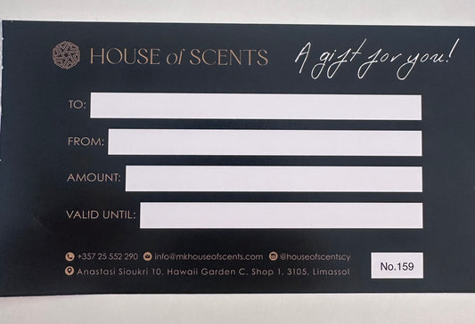 House of Scents gift card